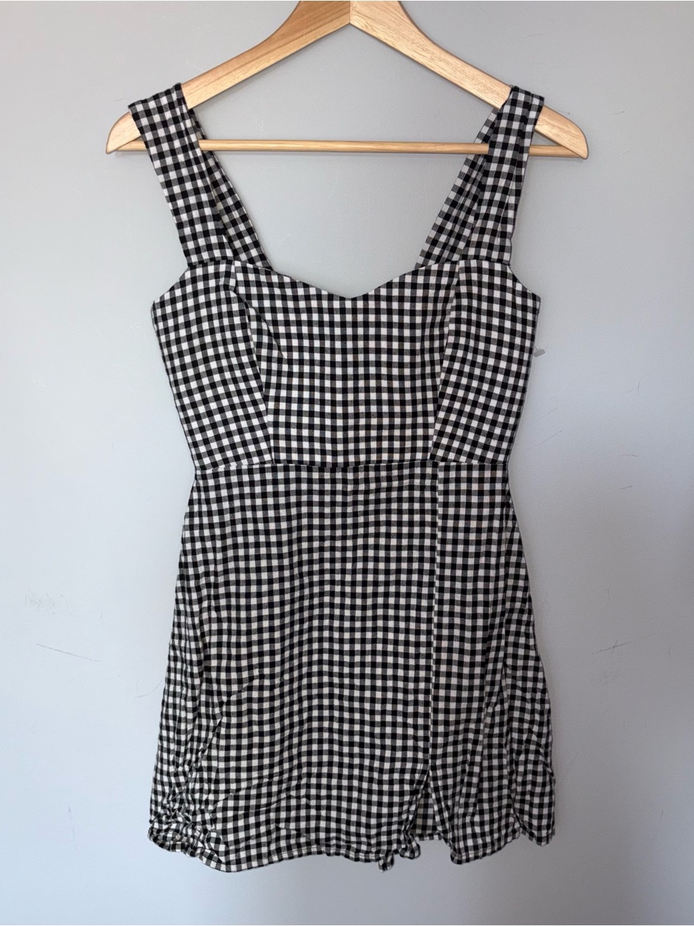 Park & Fifth Gingham Square Neck Sundress